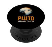 El tamaño de Plutón no importa Astronomía Hombres geniales PopSockets PopGrip Adhesivo