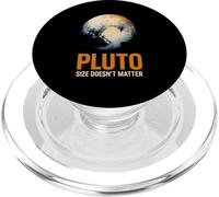 El tamaño de Plutón no importa Astronomía Hombres geniales PopSockets PopGrip para MagSafe