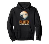 El tamaño de Plutón no importa Astronomía Hombres geniales Sudadera con Capucha