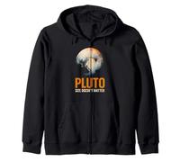 El tamaño de Plutón no importa Astronomía Hombres geniales Sudadera con Capucha