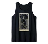 El Tarot de la Alta Sacerdotisa - Sabiduría e Intuición del Cuervo V4 Camiseta sin Mangas