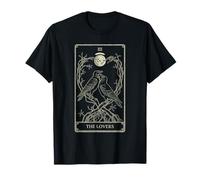 El Tarot de los Amantes - Arte Romance Celestial Raven V2 Camiseta