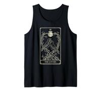 El Tarot de los Amantes - Arte Romance Celestial Raven V2 Camiseta sin Mangas