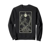 El Tarot de los Amantes - Arte Romance Celestial Raven V2 Sudadera