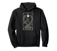 El Tarot de los Amantes - Arte Romance Celestial Raven V2 Sudadera con Capucha