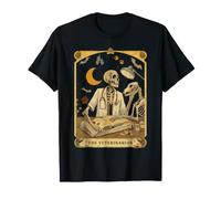 El Tarot Esqueleto de Scrubs Veterinario Camiseta