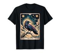 El Tarot Estrella - Luz Celestial Vintage Raven Camiseta