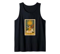 El Tarot Sol Tarjeta Camiseta Diseño Major Arcana Tarot Camiseta sin Mangas
