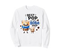 El té de Burbujas Cute Dad Bubble Tea Best Pop in The Boba Shop Sudadera