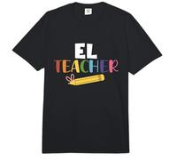 EL Teacher English Learner Squad Escuela de enseñanza Hombres Mujeres Comfort Colors Adult Heavyweight T-Shirt