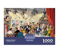 El Teatro en el Backstage, un Caos Total Puzzle De Madera Impermeable Puzzles De 1000 Piezas Regalos para Adultos Desafiante Y Estimulante Rompecabezas Decoración del Hogar