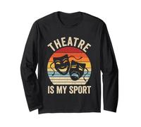 El Teatro es mi Deporte - Musicales Divertidos Teatro Musical de Broadway Manga Larga