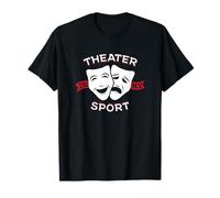 El teatro es mi deporte - Teatro Rama Nerd Theater Lover Theatre Camiseta