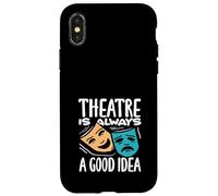 El teatro siempre es una buena idea Amante musical Carcasa para iPhone X/XS
