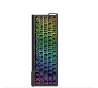 El Teclado magnético del Juego mecánico ató con Alambre la Tarifa rápida del Disparador 8000Hz 128K de 0.01m m Compatible con X68 He(Black Contour Lines)