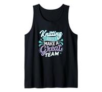 El Tejido y yo formamos un Gran Meme de Equipo: Humor para tejedores Camiseta sin Mangas