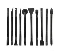 El teléfono móvil profesional desmonta el equipo, 10PCS Plastic Crowbar Tool Set (negro)