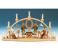 El tema Bergm de las montañas del mineral del arco de la vela., los escultores y Klöppelfr., eléctrico sin pintar enciende para arriba el ancho 66 montañas del mineral del arco de la luz del cm OTRA VEZ