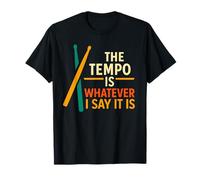 El tempo es lo que digo, es baterista Camiseta