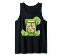 El Tequila Puede no ser la Respuesta, Pero Vale la pena un Trago Divertido Camiseta sin Mangas