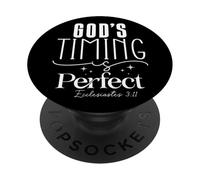 El Tiempo de Dios Eclesiastés 3:11 PopSockets PopGrip Adhesivo