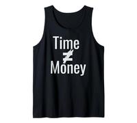 El Tiempo no es Dinero Signo Igual Camiseta sin Mangas