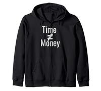 El Tiempo no es Dinero Signo Igual Sudadera con Capucha