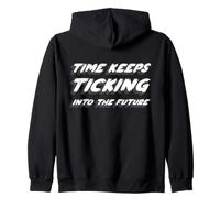 El Tiempo Sigue avanzando hacia el Futuro | Music 1970's Sudadera con Capucha