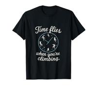 El tiempo vuela cuando estás escalando un reloj caprichoso Camiseta