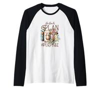 Él Tiene un Plan y yo Tengo un propósito Cristiano Camiseta Manga Raglan