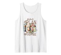 Él Tiene un Plan y yo Tengo un propósito Cristiano Camiseta sin Mangas