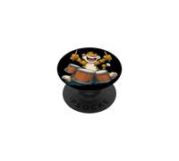 El Tigre de la batería Busca Amantes de los Instrumentos y la batería PopSockets PopGrip Adhesivo