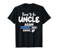 El tío nuevo papá pronto será tío est. 2026 Camiseta