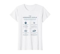 El Tipo de civilización energética de la Ciencia de la Escala de Kardashev Camiseta gráfica económica, Mujer, Blanco, M