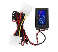 El Tipo de Puntero es Fácil de Instalar y usar Termómetro de Computadora, el Tipo de Carga Impermeable Está Equipado con una Pantalla LCD Clara Herramientas de Medición de Temperatura