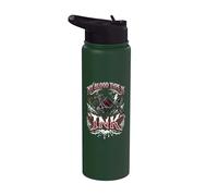 El tipo de sangre es tinta amante del tatuaje adicto a la tinta Stainless Steel Insulated Water Bottle