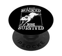 El toro sobrevivió - el orgullo después de la caída PopSockets PopGrip Adhesivo