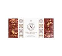 El Toro - Turrón de Polvorón El Toro - Cobertura de chocolate praliné - 240 gramos - Pastelería y Dulces Galicia - Dulces navidad - productos artesanos - receta tradicional.