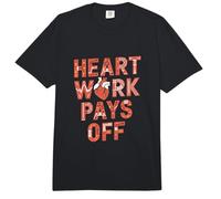 El Trabajo del corazón da Sus Frutos a los tecnólogos cardiovasculares Cardiología Comfort Colors Adult Heavyweight T-Shirt