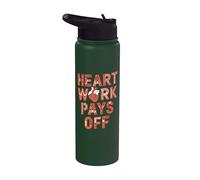 El trabajo del corazón da sus frutos a los tecnólogos cardiovasculares Cardiología Stainless Steel Insulated Water Bottle