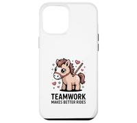 El Trabajo en Equipo Hace Mejores Paseos Cute Pony Motivación Carcasa para iPhone 12 Pro MAX