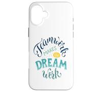 El Trabajo en Equipo Hace Que el sueño funcione: Juntos logramos más Carcasa para iPhone 16 Plus