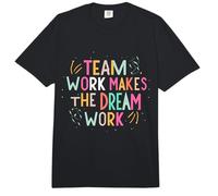 El Trabajo en Equipo Hace Que el Trabajo soñado, Cita Deportiva Motivacional Comfort Colors Adult Heavyweight T-Shirt