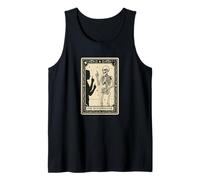 El Traductor Traductor Gótico Espeluznante Tarot Carta del Intérprete Camiseta sin Mangas
