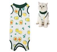 El Traje de Recuperación para Gatos Evita Que Se Lama El Traje de Recuperación Quirúrgico Transpirable para Gatitos para Heridas Abdominales y Enfermedades de la Piel (L)