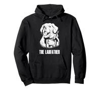El Traje del Labfather Golden Retriever Papa Sudadera con Capucha