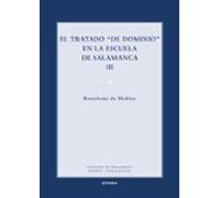 El Tratado De Dominio En La Escuela De Salamanca