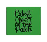 El Trébol Más Lindo del Huerto, Día De San Patricio Mousepad Duradero Alfombrilla De Ratón Lavable Mouse Pad para Pc Ordenador Hogar 25X30Cm