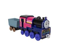 El Tren Thomas - Ashima Locomotora de Empuje de Metal, Tren Fundido a presión con Carga de Cristales y Accesorios para Jugar con el ferrocarril, Juguete para niños, 3+ años, HNN20