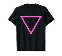 El Triángulo Rosa - Símbolo Del Orgullo Gay LGBT - v3 Camiseta